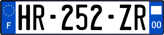 HR-252-ZR