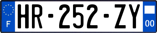 HR-252-ZY