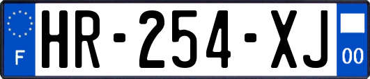 HR-254-XJ
