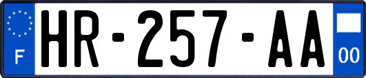 HR-257-AA