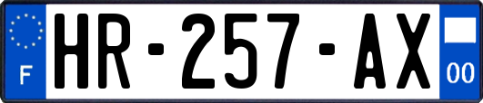 HR-257-AX