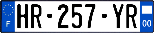 HR-257-YR