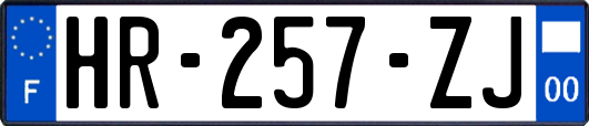 HR-257-ZJ