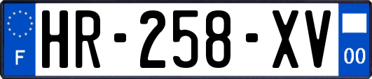HR-258-XV