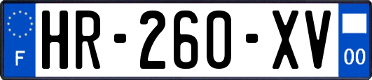 HR-260-XV