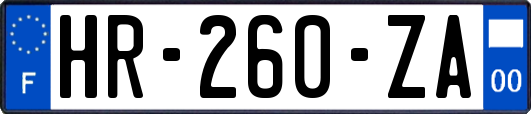 HR-260-ZA