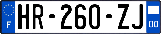 HR-260-ZJ
