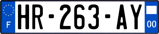 HR-263-AY