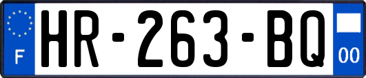 HR-263-BQ