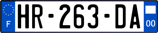 HR-263-DA