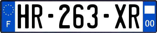 HR-263-XR