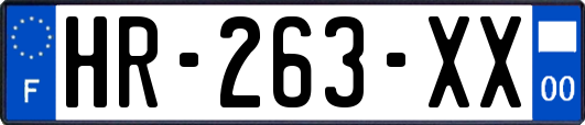 HR-263-XX