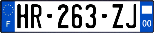 HR-263-ZJ