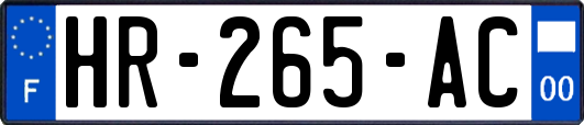 HR-265-AC