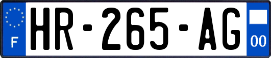 HR-265-AG