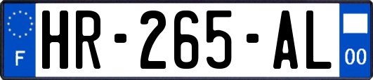 HR-265-AL