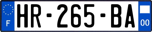 HR-265-BA