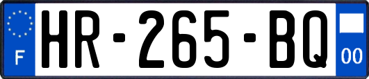 HR-265-BQ
