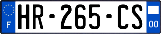 HR-265-CS