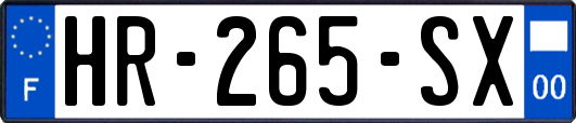 HR-265-SX