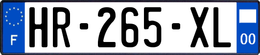 HR-265-XL