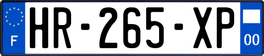 HR-265-XP