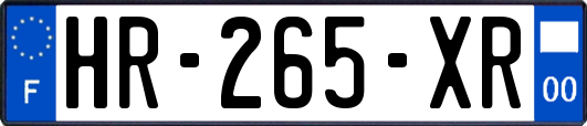 HR-265-XR