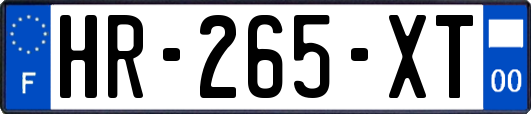 HR-265-XT