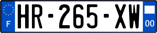 HR-265-XW