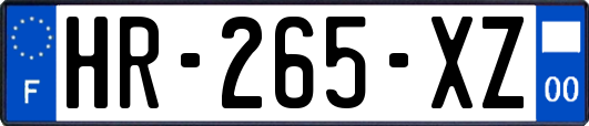 HR-265-XZ