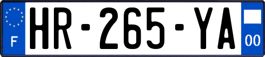 HR-265-YA