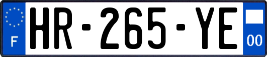 HR-265-YE