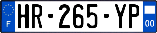 HR-265-YP