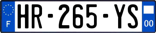 HR-265-YS
