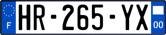 HR-265-YX