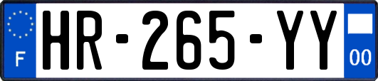 HR-265-YY