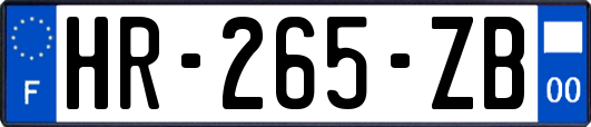 HR-265-ZB