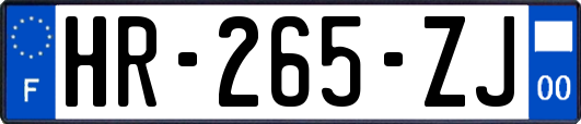 HR-265-ZJ