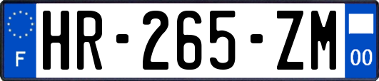 HR-265-ZM
