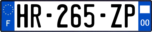 HR-265-ZP