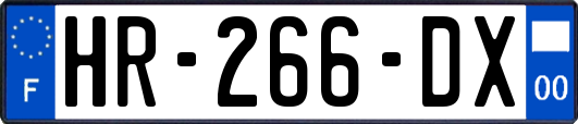 HR-266-DX