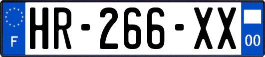 HR-266-XX