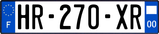 HR-270-XR