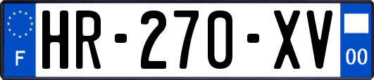 HR-270-XV