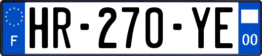 HR-270-YE