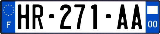 HR-271-AA