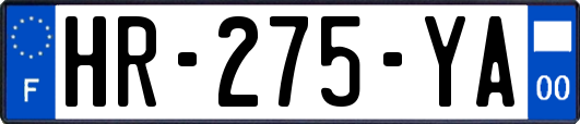 HR-275-YA
