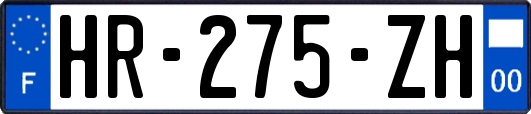 HR-275-ZH