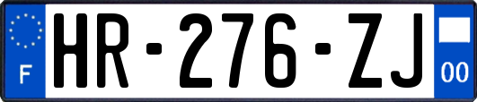 HR-276-ZJ