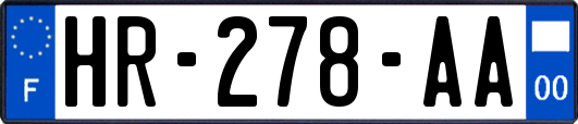 HR-278-AA